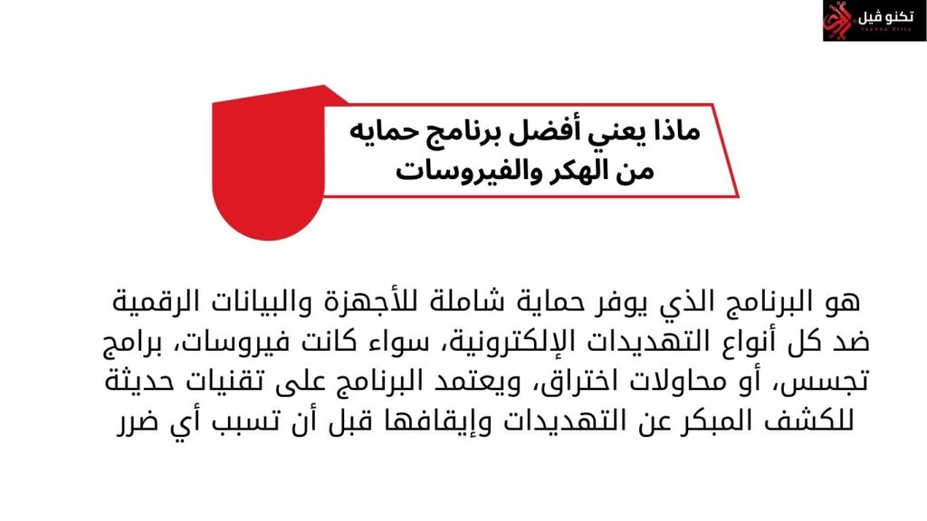 مفهوم برامج الحماية من الهكر والفيروسات الخبيثة